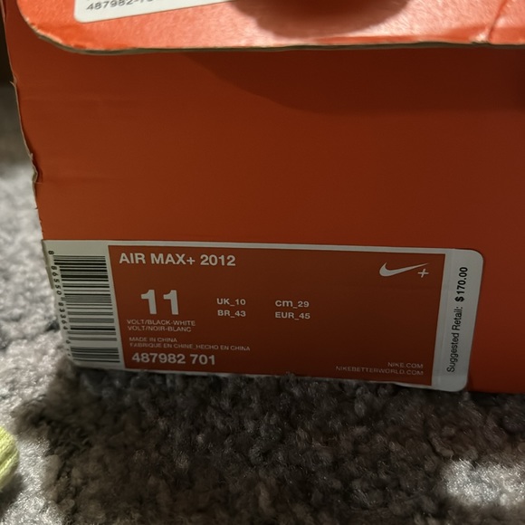 2012 Nike Air max Volt - Picture 2 of 9